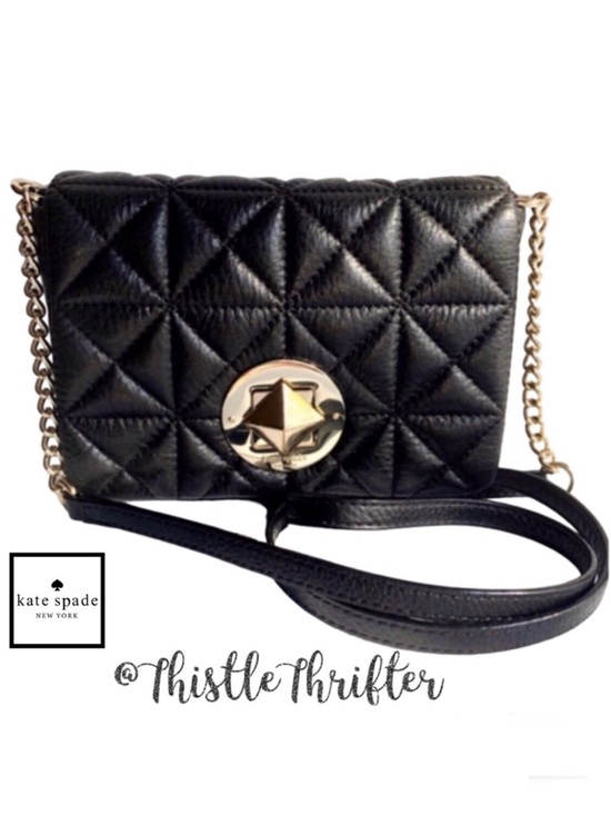 kate spade Handbags - kate spade Whitaker Place Naomi  Black Quilted Crossbody